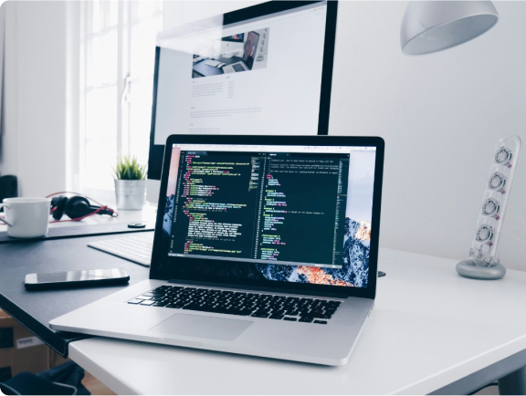 EPD softwarecode op laptopscherm